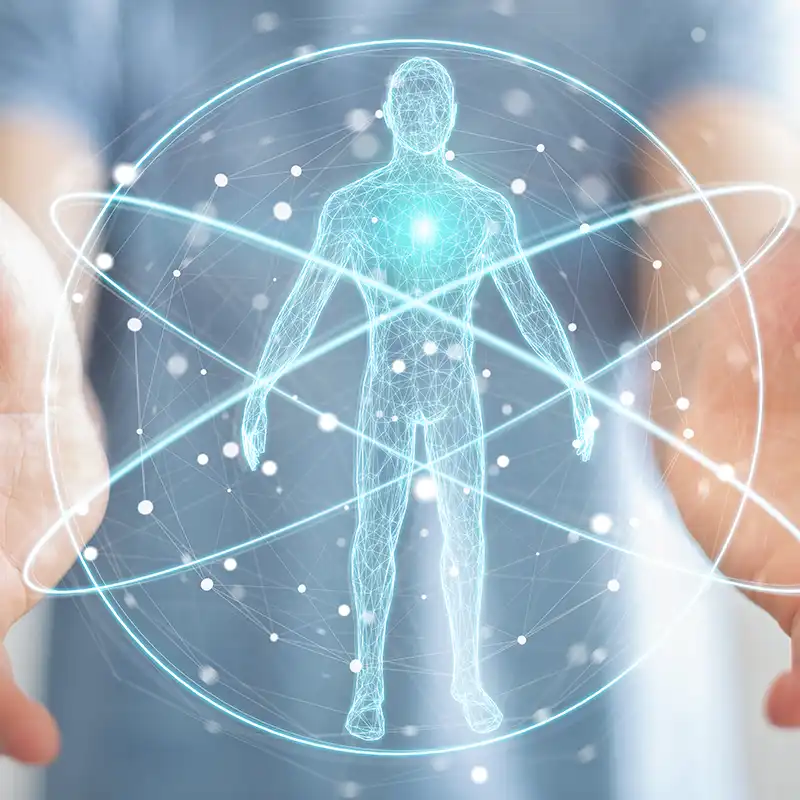 Schnittstelle für digitale Röntgenaufnahmen des menschlichen Körpers